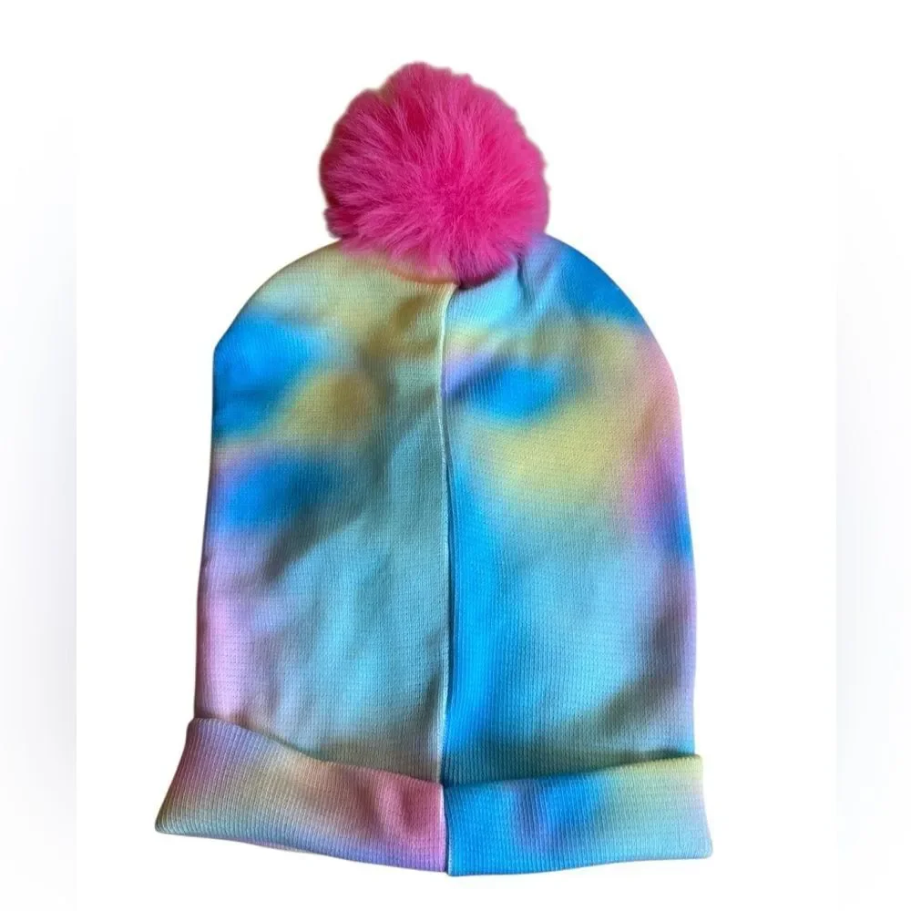 Nickelodeon Girls Jo Jo Siwa Tie-Dye Beanie - One Size